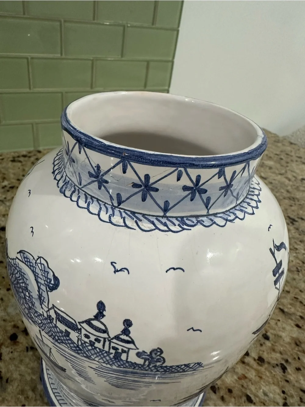 Ginger Jar made in Portugal